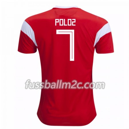 Fußballtrikots Russland Poloz 7 Heim Trikotsatz WM 2018